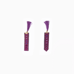 Embroidered book marker