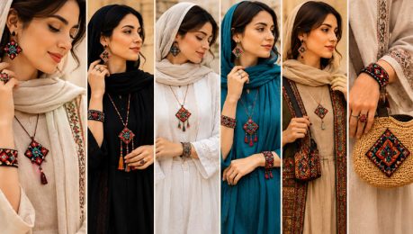 اکسسوری سوزن دوزی با چه لباس‌هایی ست می‌شود؟