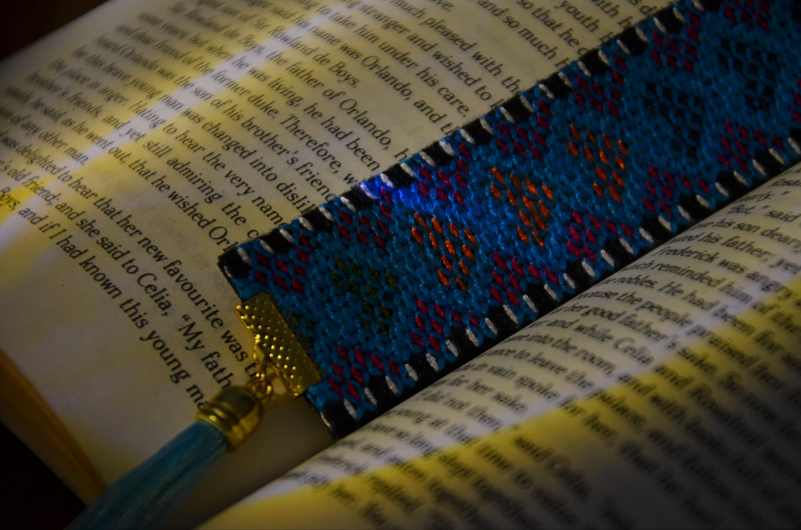 ک Balochi needlework bookmark - Image 1